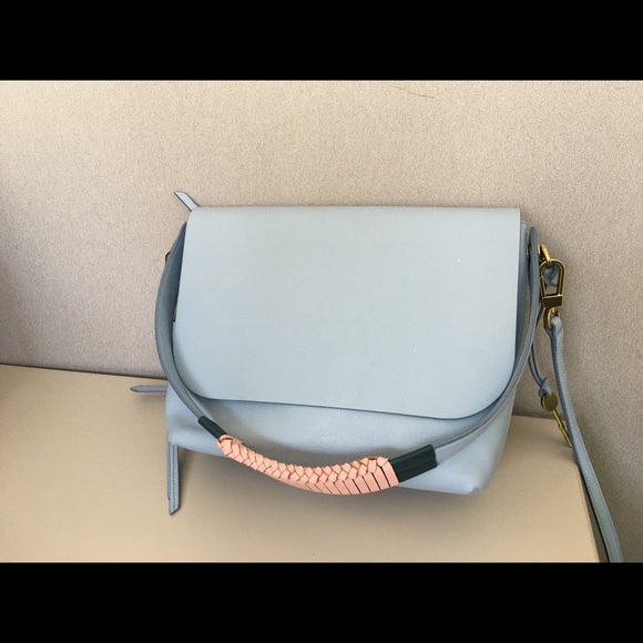 Leather Fossil blue bag - Picture 3 of 8